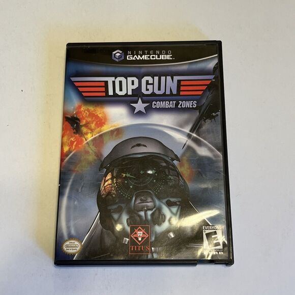 Nintendo Game Cube Top Gun Combat Zone Complete CIB with Poster And Registration - Picture 2 of 10